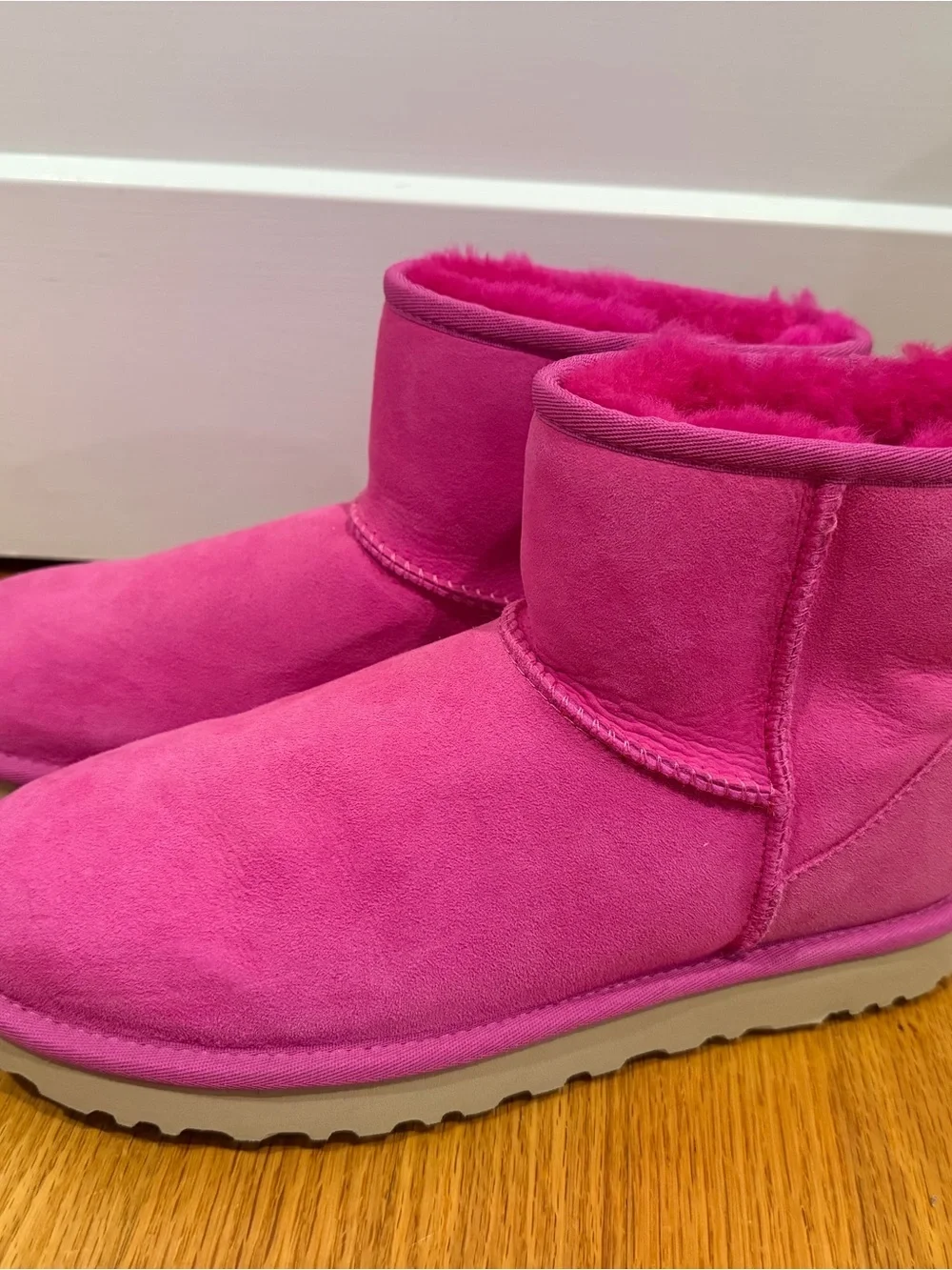 UGG Women's Mini Boot in Bright Pink